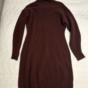 A New Day Maroon Sweater Dress Large